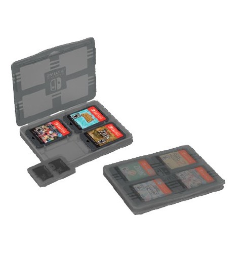 NACON NNS40W Housse de protection pour console de jeux portable Boîtier robuste Nintendo Gris