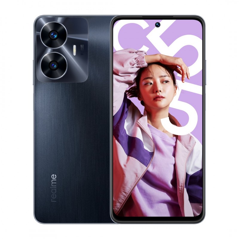 realme C55 17.1 cm (6.72") Android 13 USB Type-C 6 GB 128 GB 5000 mAh Black