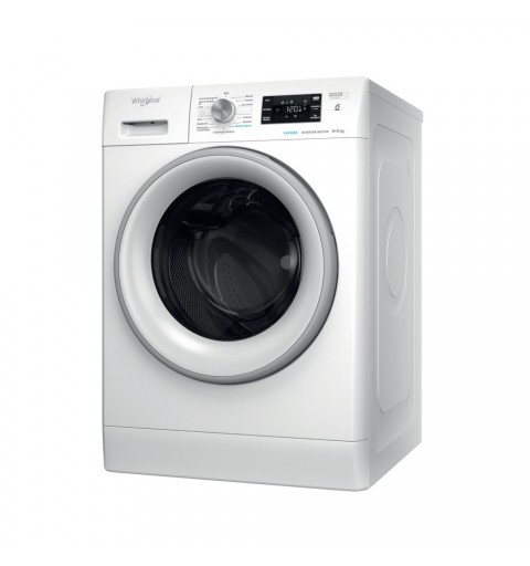 Whirlpool FFWDB 96436 SV IT lavasciuga Libera installazione Caricamento frontale Bianco D