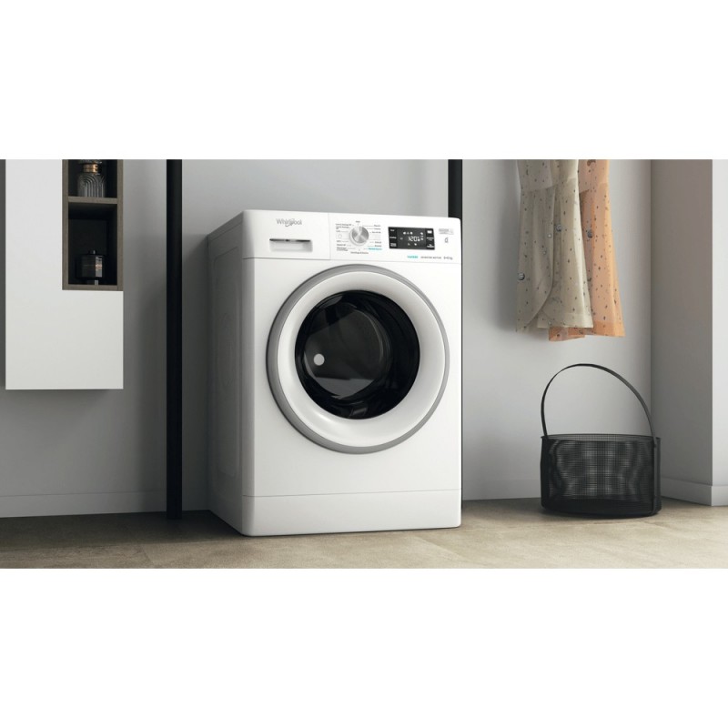 Whirlpool FFWDB 96436 SV IT washer dryer Freestanding Front-load White D