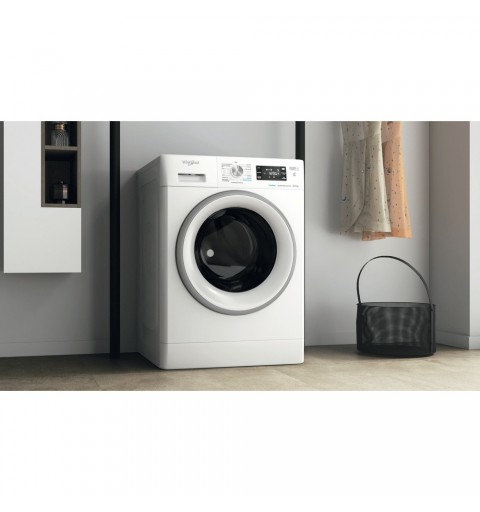 Whirlpool FFWDB 96436 SV IT Waschtrockner Freistehend Frontlader Weiß D