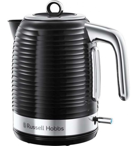 Russell Hobbs Inspire bouilloire 1,7 L 2400 W Noir, Argent