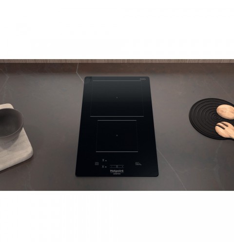 Hotpoint HQ 0930S NE Black Built-in 29 cm Zone induction hob 2 zone(s)
