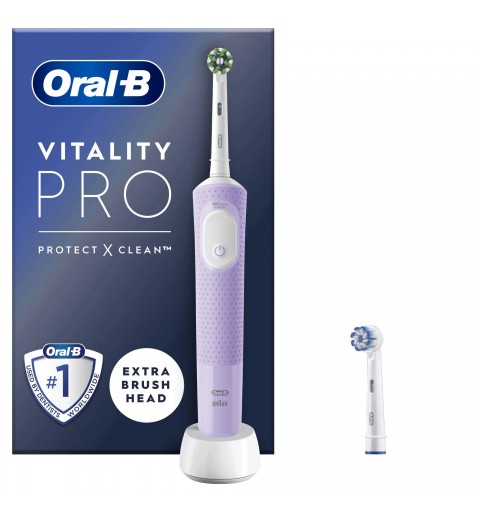Oral-B Vitality Pro Erwachsener Rotierende-vibrierende Zahnbürste Violett