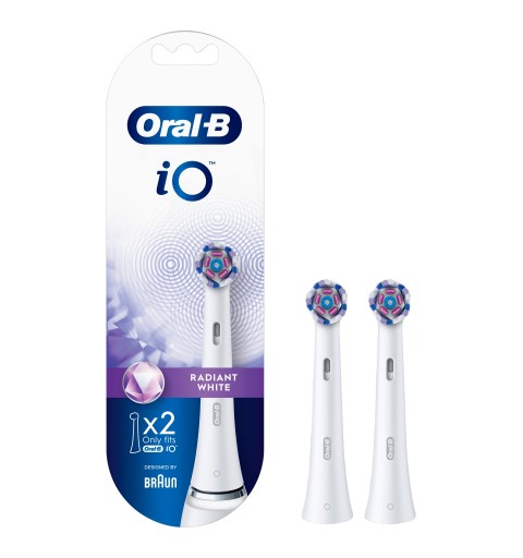 Oral-B iO Radiant White 2 pz Bianco