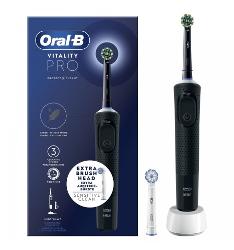 Oral-B Vitality Pro Adult Rotating-oscillating toothbrush Black