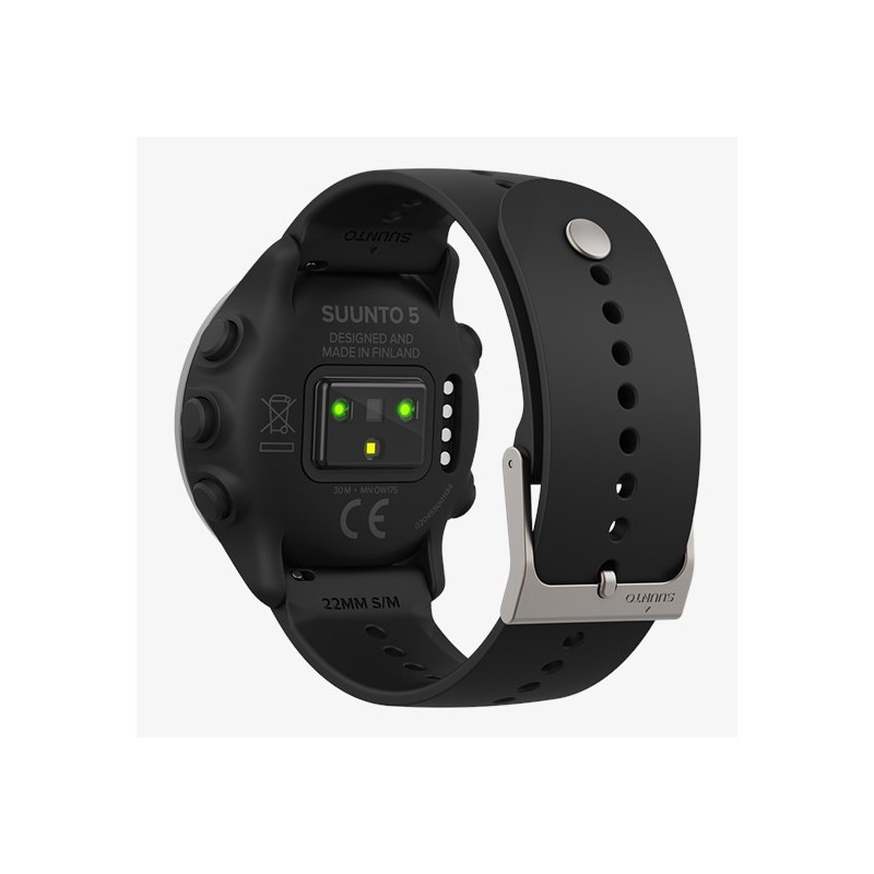 Suunto 5 peak 2,79 cm (1.1") Gris GPS (satélite)