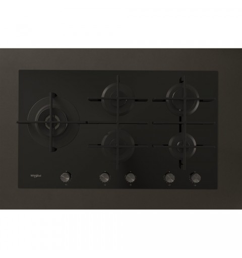 Whirlpool GOWL 958 NB hobs Negro Integrado 86 cm Encimera de gas 5 zona(s)