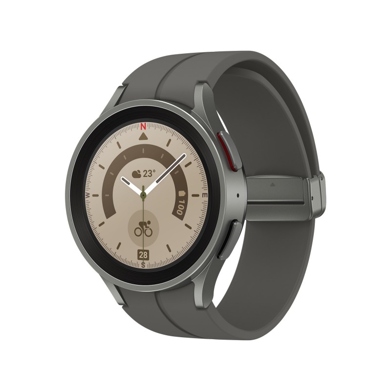 Samsung Galaxy Watch5 Pro 3.56 cm (1.4") Super AMOLED 45 mm Titanium GPS (satellite)