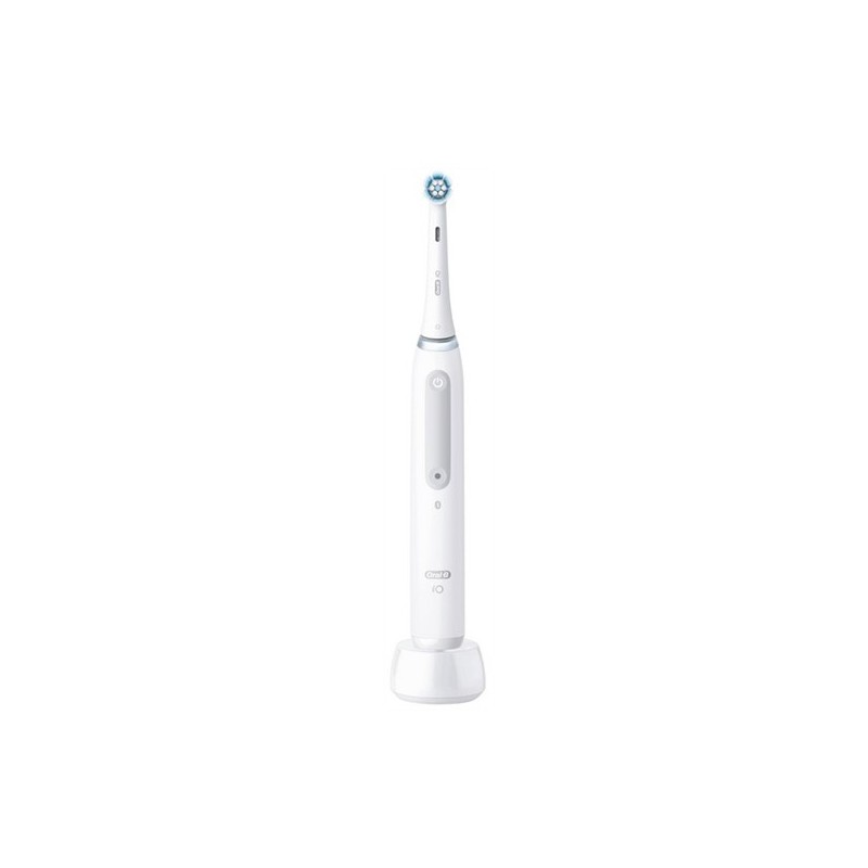 Oral-B iO SERIES 4 BLANC Erwachsener Rotierende Zahnbürste Weiß