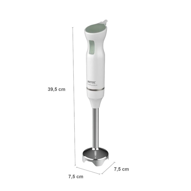 Imetec Frullarapido+ 0,7 L Batidora de inmersión 800 W Verde, Blanco