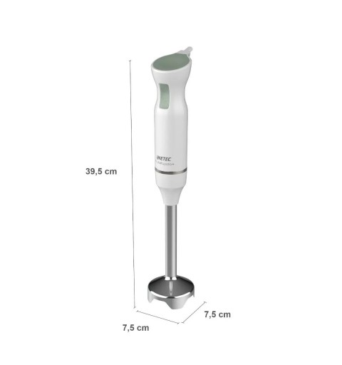 Imetec Frullarapido+ 0,7 L Batidora de inmersión 800 W Verde, Blanco