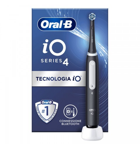 Oral-B iO Series 4 Adulto Spazzolino a vibrazione Nero