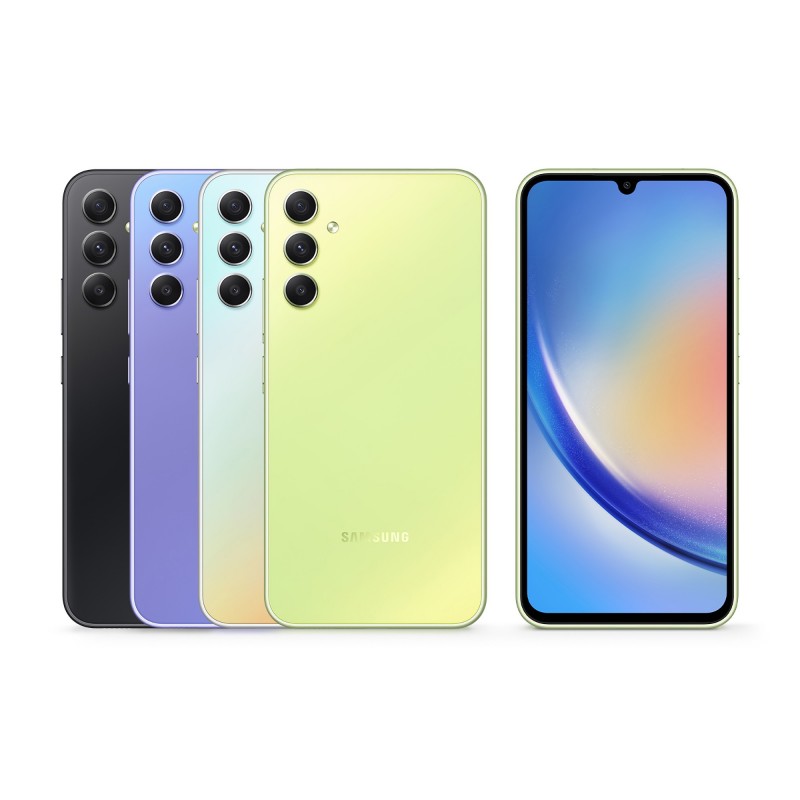 Samsung Galaxy A34 5G 16.8 cm (6.6") Dual SIM Android 13 USB Type-C 6 GB 128 GB 5000 mAh Lime