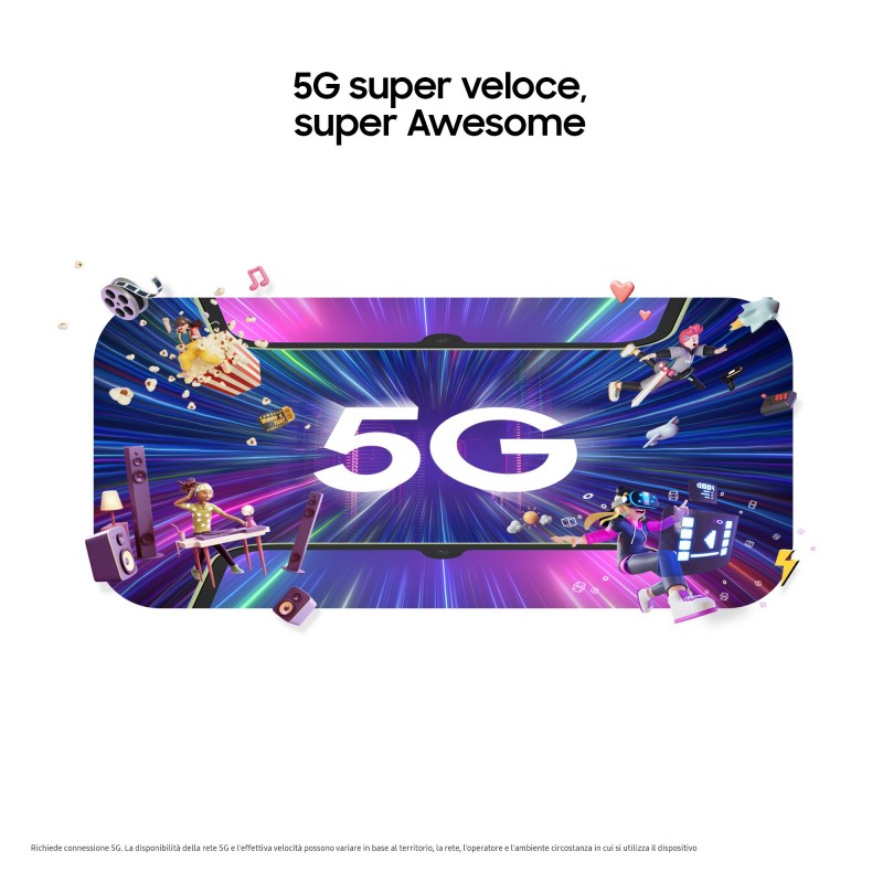 Samsung Galaxy A34 5G 16.8 cm (6.6") Dual SIM Android 13 USB Type-C 6 GB 128 GB 5000 mAh Lime