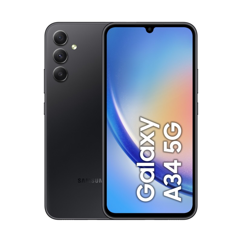 Samsung Galaxy A34 5G 16.8 cm (6.6") Dual SIM Android 13 USB Type-C 6 GB 128 GB 5000 mAh Graphite
