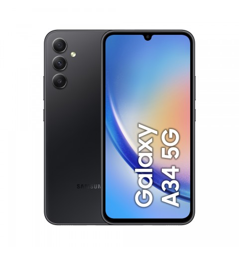 Samsung Galaxy A34 5G 16.8 cm (6.6") Dual SIM Android 13 USB Type-C 6 GB 128 GB 5000 mAh Graphite