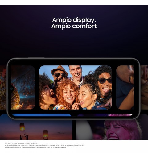 Samsung Galaxy A14 Display LCD FHD+ 6.6", Android 13, 4GB RAM, 128GB, Doppia SIM, Batteria 5.000 mAh, Light Green