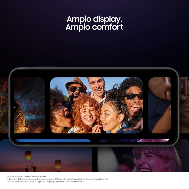 Samsung Galaxy A14 16,8 cm (6.6") Double SIM Android 13 4G USB Type-C 4 Go 128 Go 5000 mAh Noir