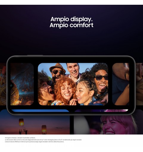 Samsung Galaxy A14 16,8 cm (6.6") Double SIM Android 13 4G USB Type-C 4 Go 128 Go 5000 mAh Noir