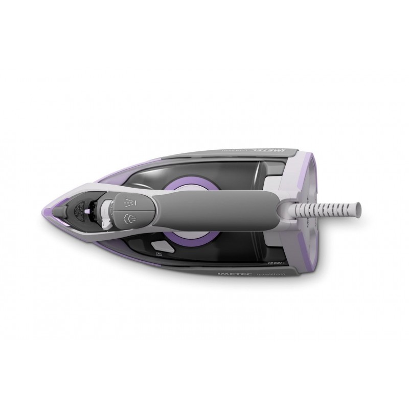 Imetec Intellifast Dry & Steam iron Ceramic soleplate 2400 W Grey, Purple