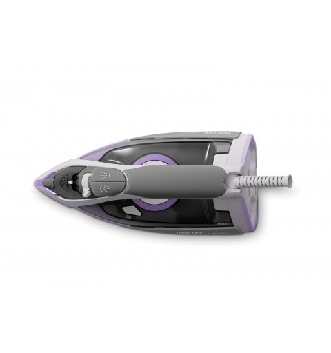 Imetec Intellifast Dry & Steam iron Ceramic soleplate 2400 W Grey, Purple