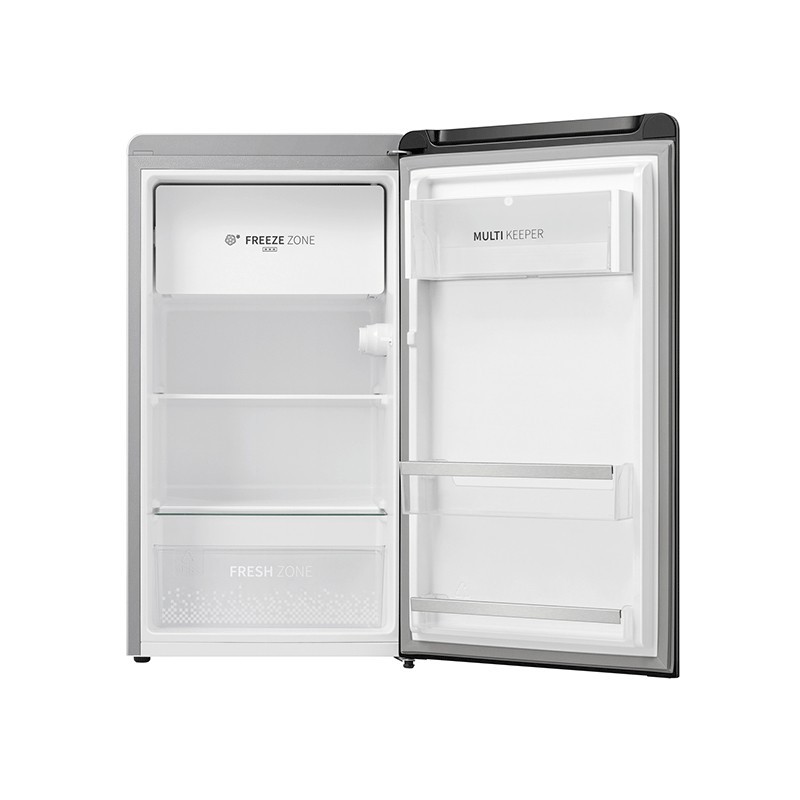 Hisense RR106D4CDF Kühlschrank mit Gefrierfach Freistehend 75 l F Grau