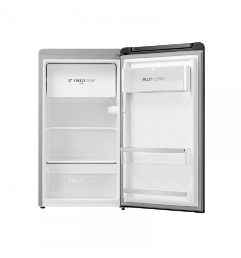 Hisense RR106D4CDF frigo combine Autoportante 75 L F Gris