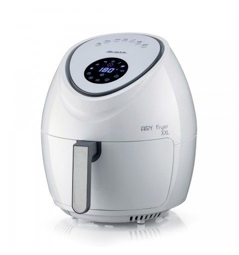 Ariete 4618 03 Single 5.5 L Stand-alone 1800 W Hot air fryer Stainless steel, White