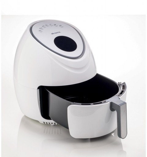 Ariete 4618 03 Single 5.5 L Stand-alone 1800 W Hot air fryer Stainless steel, White