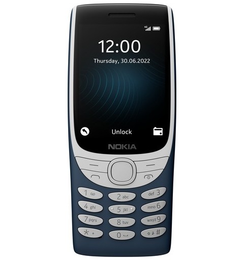 Nokia 8210 4G 7,11 cm (2.8") 107 g Bleu Téléphone numérique