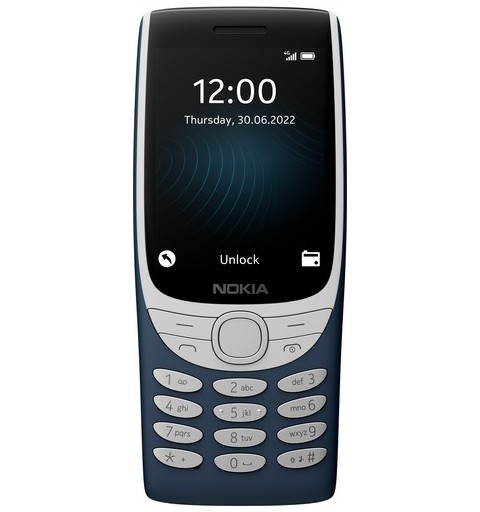 Nokia 8210 4G 7,11 cm (2.8") 107 g Blu Telefono cellulare basico