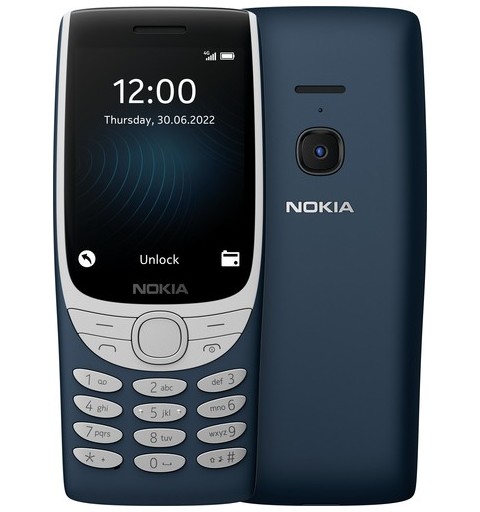 Nokia 8210 4G 7,11 cm (2.8") 107 g Azul Característica del teléfono