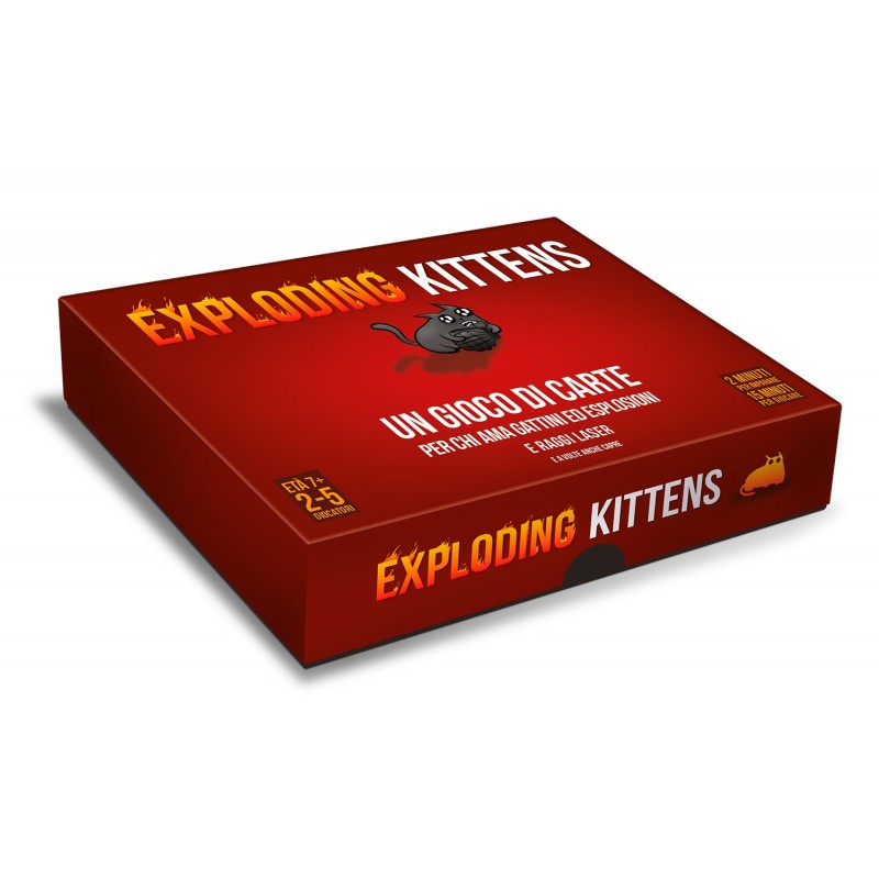 Asmodee Exploding Kittens 15 min Jeu de cartes Jeu de chance