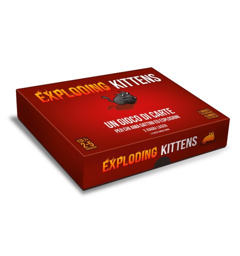 Asmodee Exploding Kittens 15 min Carta da gioco Gioco di probabilità