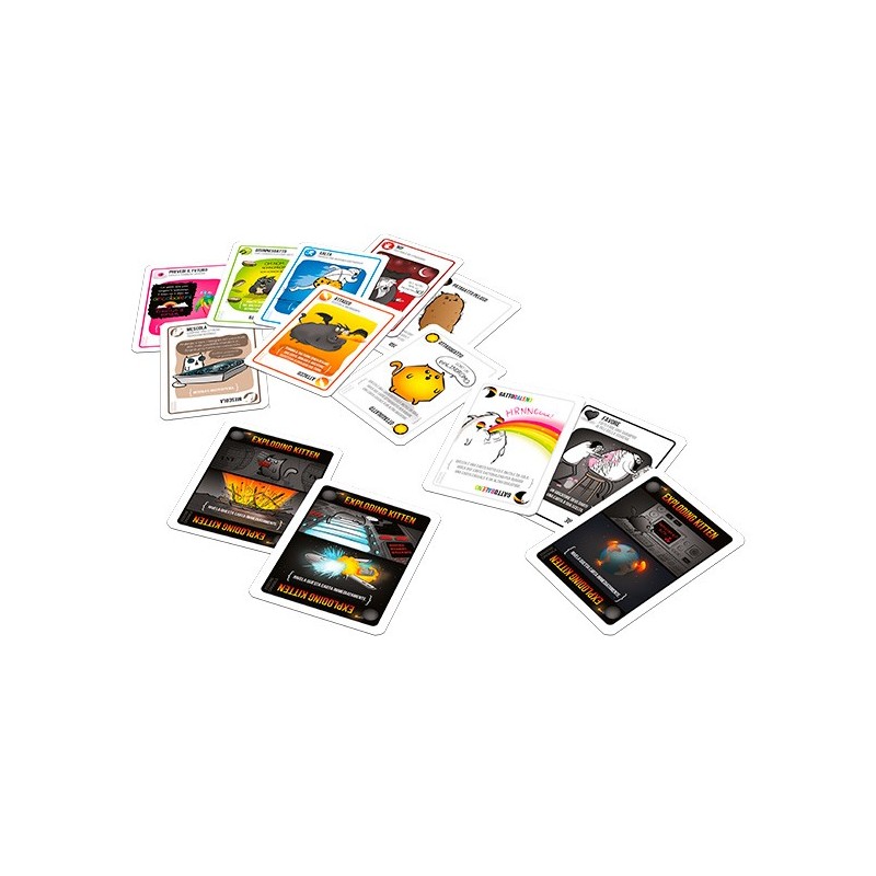 Asmodee Exploding Kittens 15 min Jeu de cartes Jeu de chance