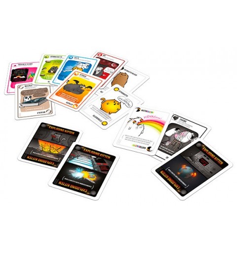 Asmodee Exploding Kittens 15 min Carta da gioco Gioco di probabilità