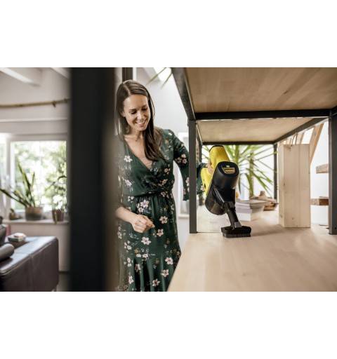 Kärcher VC 6 Cordless ourFamily Senza sacchetto 0,8 L Nero, Giallo