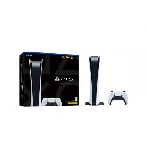 Sony PlayStation 5 Digital Edition C Chassis 825 GB Wi-Fi Nero, Bianco