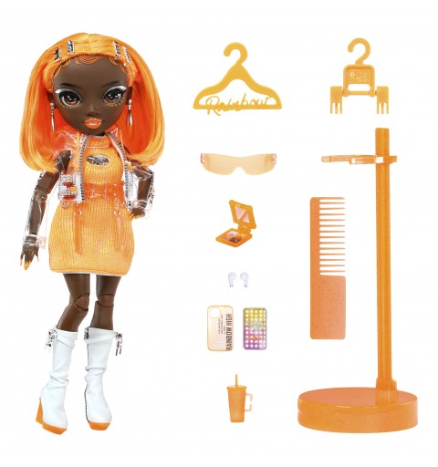 Rainbow High Orange Fashion Doll -Michelle St. Charles