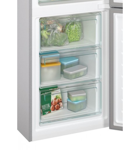 Candy Fresco CCE3T620ES réfrigérateur-congélateur Autoportante 377 L E Argent