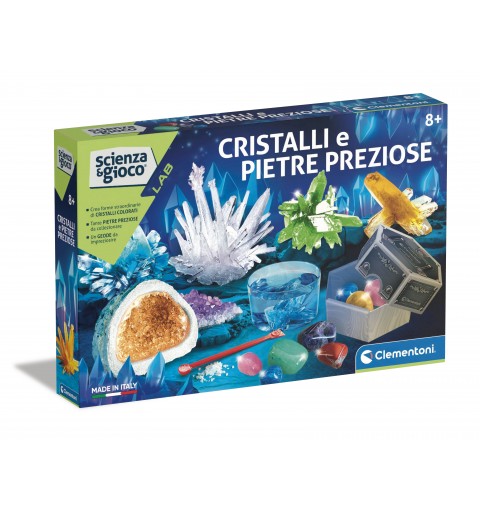 Clementoni Science & Jeu laboratoire - Scienza & Gioco Lab - Cristalli E Pietre Preziose