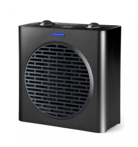 Black & Decker BXSH1500E appareil de chauffage Intérieure Noir 1500 W Chauffage de ventilateur électrique