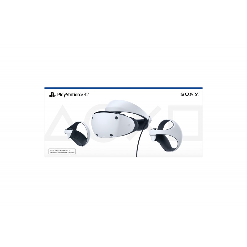 Sony PlayStation VR2 Pantalla con montura para sujetar en la cabeza Negro, Blanco