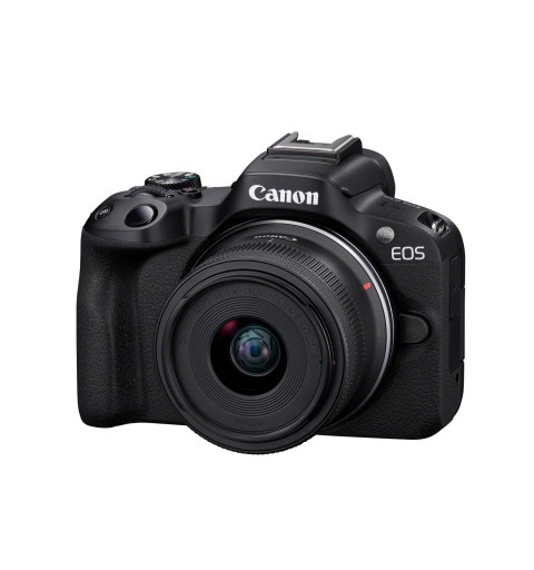 Canon EOS R50, Black + RF-S 18-45mm F4.5-6.3 IS STM Kit MILC 24,2 MP CMOS 6000 x 4000 Pixel Nero