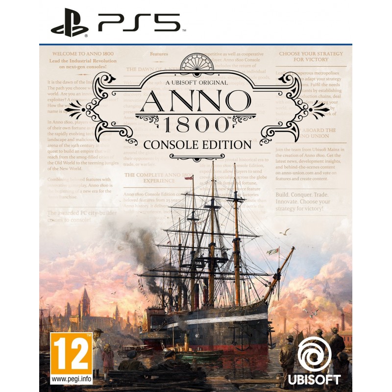 Ubisoft Anno 1800 Console Edition Standard ITA PlayStation 5