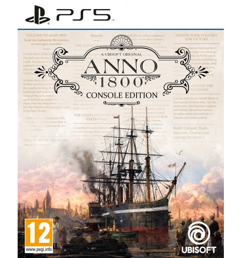 Ubisoft Anno 1800 Console Edition Standard ITA PlayStation 5