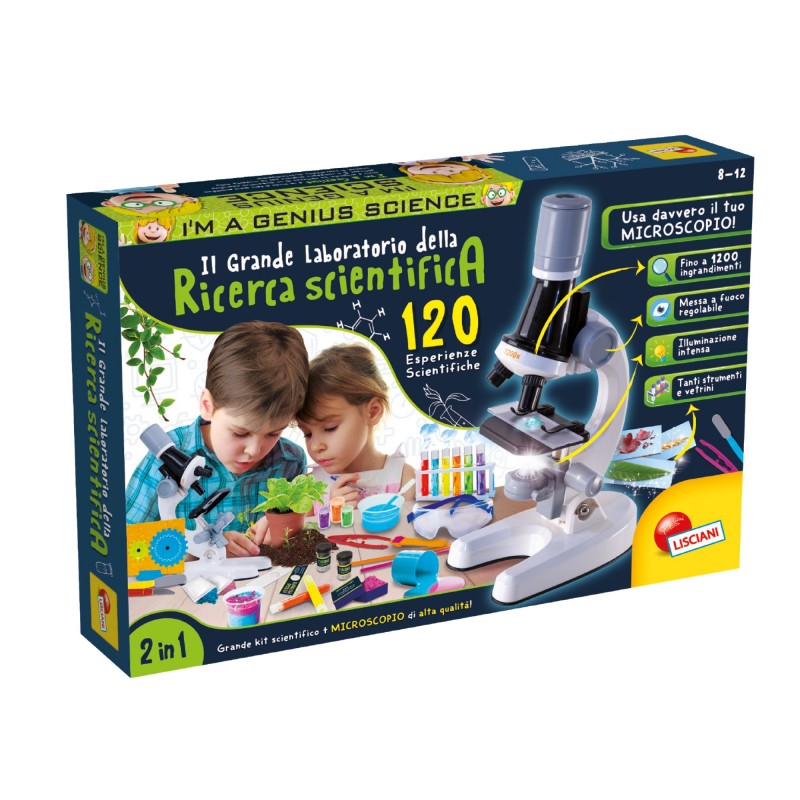 Enfants Microscope Set Creative 1200X Science Microscope Jouet Éducatif 