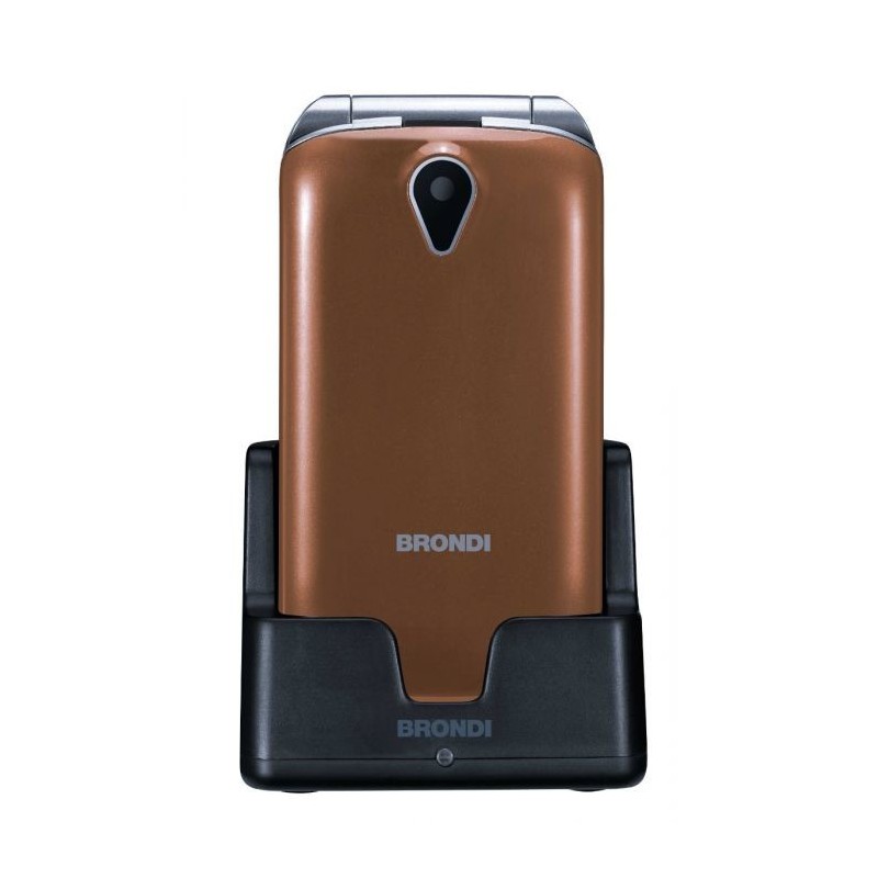 Brondi Amico Mio 4G 7,11 cm (2.8") 106 g Bronze Téléphone pour seniors
