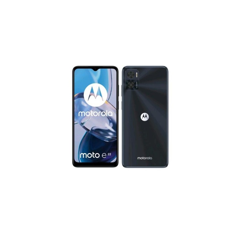 Motorola Moto E 22 16,5 cm (6.5") Double SIM hybride Android 12 4G USB Type-C 3 Go 32 Go 4020 mAh Noir